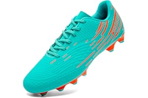 DimaiGlobal Botas de Fútbol Hombre Zapatos de Fútbol con Tacos Altos para Césped Natural e Indoor Antideslizantes para Entrenamiento y Fútbol Sala Zapatillas de Fútbol