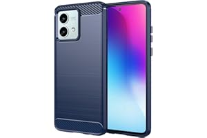 TailTech Etui do Motorola G84 etui Moto G84, [niebieskie] etui na telefon TPU ze szczotkowanym paskiem z ochroną przed wstrząsami, kompatybilne z Moto G84 etui na telefon