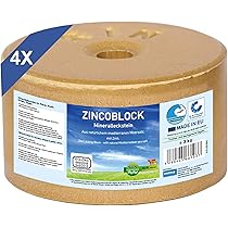 imima Mineral Lick Paard PROBIOTIC Zout liksteen Set 4 x 3kg - Zout likstenen voor paarden, geiten, wild en vee - Minerale zout liksteen