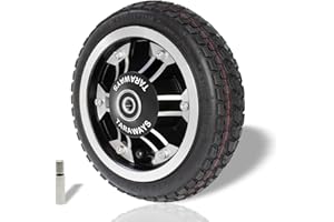 M365LYON Jante Dualtron Mini Double Frein Deux Parties Taraways | Roue Avant avec Pneu VTT