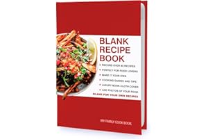 SUCK UK Libro per ricette - Copertina rivestita in tessuto rosso (Inglese)