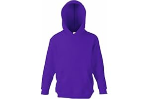 Fruit of the Loom Pull-Over Classic Hooded Sweat Shirt à Capuche Garçon