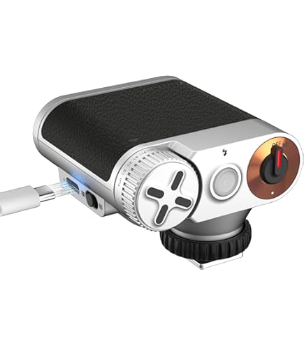 Flash Jinbei HI-5 Retro - GN16, Compatibile Sony Canon Nikon, Con Modalit&agrave; S1/S2 E Ricarica USB-C