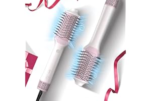 ‎WEBEAUTY webeauty [4 in 1] Föhnbürste, [110.000 U/min] Hohe Geschwindigkeit Warmluftbürste für schnelles Trocknen, voluminöses, glättendes Styling, Rundbürstenföhn mit Coanda Luftstrom