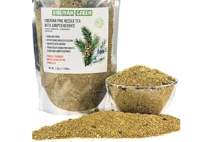 SIBERIAN GREEN Té en polvo de pino blanco verde siberiano de Sibirica - 200g