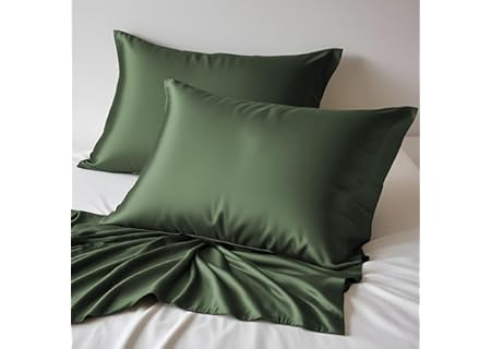 LINENWALAS 100 % ekologisk bambuörngott, set med 2, coola örngott, king size 50 x 90 cm med kuvertst - Amazon Deal & Rabatt