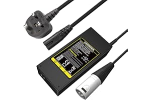 ARyee 42V 2A Scooter Battery Charger Compatible with Electric Mobility Scooter Power Chair Wheelchair with XLR Connector