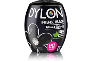DYLON Tinte para tela a máquina, color negro intenso
