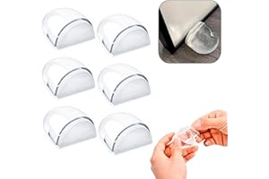 GENÉRICO Butee De Porte Adhesive Sans Percer - Arret Et Cale Porte Universel - Installation Rapide Et Discrete - Stop Porte et Butoir de Porte Bloc Porte Interieur Robuste Anti Porte Qui Claque - Door Stopper