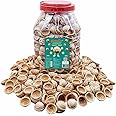 KONFIZ Wafer Shell 600pcs Sweet Chocolate Shells Shell Making for Choco Shell Cake, Ice Cream, Chocolate Balls, Candy, Rice Balls and Biscuit, Shell