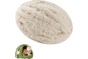 UYEOCO Chenille Chunky Yarn, Chenille Chunky Tricoter Épais Pour Bricolage, Laine Multicolore Pour Tricot De Laine Épaisse De Fil À Tricoter Super Doux, Laine Super Bulky Pour Tapis, Décoration De La Maison,
