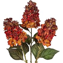 Chrysanthèmes Artificiels Coucher De Soleil – Lot De 10 Fleurs – 30 Cm – Résistants Aux Intempéries – Pour Extérieur/intérieur – Déco Terrasse, Balcon, Vase