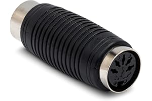 HOSA GMD-108, MIDI Kupplung zum Verbinden von MIDI Kabeln, 5-pin DIN zu 5-pin DIN