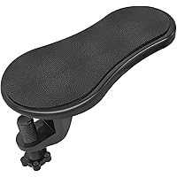 Adjustable Computer Desk Extender, Computer Arm Rest Support Bracket, Keyboard Wrist Rest Mouse Arm Elbow Rest Pad for Home O