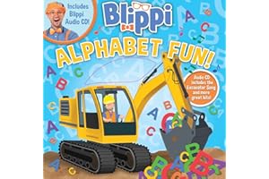 Official Blippi: Alphabet Fun! book & CD
