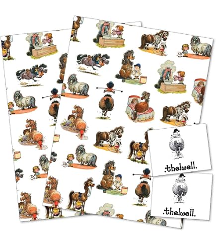 Bear and Bee Set di 30 biglietti natalizi italiani in formato A6 con