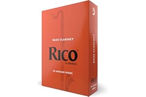Rico Anches Rico Royal pour clarinette basse, force 3.5, pack de 10