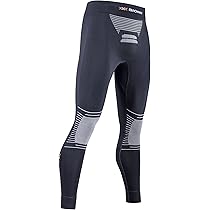 Sportbroek X-Bionic Men Energizer 4.0 3/4 Opal-Black-White