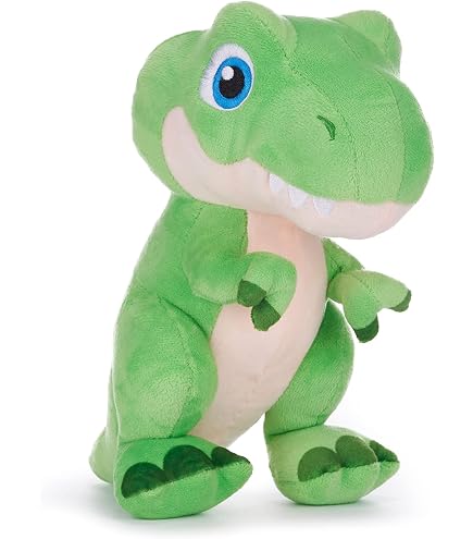 Happy Linen Company Dinosaurier Lampenschirm, 18x21 Cm - Niedliche Kinderzimmer-Deko