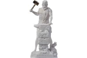 BeautifulGreekStatues Hefajan bóg ognia, obróbka metalu i sztuka rzeźby 15 cm