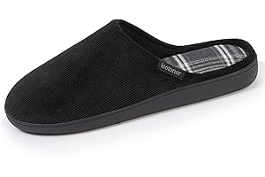 Isotoner Chaussons pantoufles Mules homme ultra confortables semelle à mémoire de forme, EU,