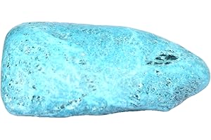 REAL GEMS 8.50 Ct. Natural Blue Turquoise Rough Gemstone, EGL Certified Rare Wonderful Raw Turquoise Stone