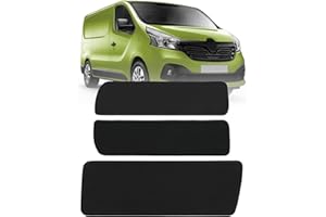 TIVEKEO Alfombras Alfombrillas Reemplazo para Renault Trafic 2014-2024, Juego de 3 Alfombrillas de Moqueta, Alfombrilla de Entrada para Autocaravana, Alfombrilla para Puerta de Entrada