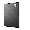 Seagate One Touch SSD, 1TB, External SSD, USB 3.0, Black, 1 year MylioCreate, 4 mo Adobe Creative Cloud Photography (STKG1000400)