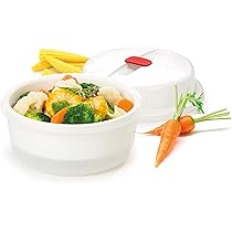 Coperchio Per Microonde Tescoma Purity - 24,7x24,7x10,6 Cm, Plastica Bianca, Antibatterico - Foto 2