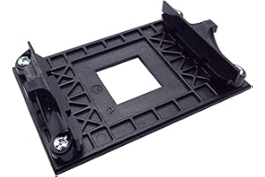 EC360® Bracket AMD AM4 Módulo de Retención de Placa Principal, Placa Posterior, Montura de Socket de CPU (Negro)