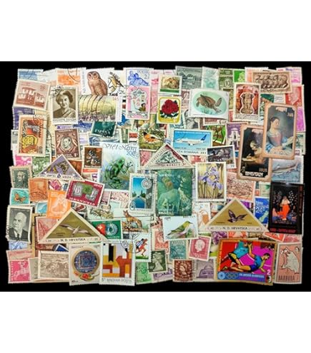 GOLD MINT 100 Different All Large World Stamps Great