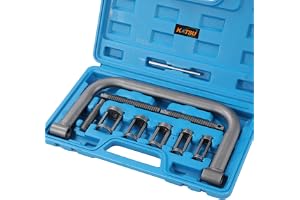 Valve Spring Tensioner 10 Piece Kit 5 in 1 Portable for Cars, Vans, Motorcycles, Petrol and Diesel Engines, Workshop Repair T