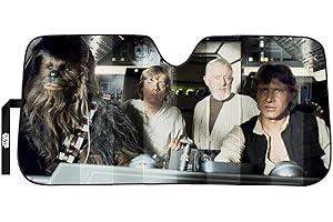 Plasticolor 003700R01 Star Wars Akkordeon-Sonnenschutz