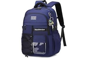 Tanou Plecak szkolny dla chłopców, wodoodporny, do szkoły, dla nastolatków w wieku 10-18 lat, duży plecak szkolny dla chłopców, oddychający, swobodny tornister szkolny na podróż