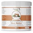 Supremely 100% Organic Shea Butter 500g, Pure Unrefined A Grade African Ivory All-Natural, Body Butter Moisturizer Cream Lotion for All Skin Face Hair Type