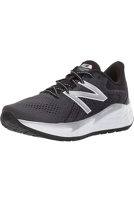 New Balance Men's Fresh Foam Evare Road Running Shoe, Black  (Black/Silver/White), 11.5 UK: Buy Online at Best Price in UAE - Amazon.ae