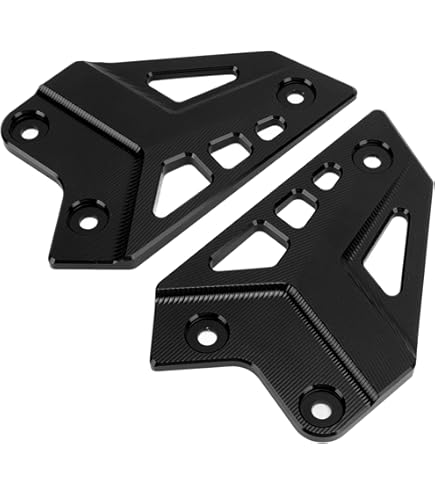 Motorrad Fußrasten Für Z900 2017-2024 | Fersenschutz Schmiedeoptik