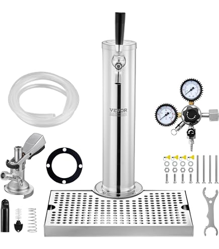 Robinet Tireuse à Bière Chromé - Compensateur, Version 7 Mm - Pour Bar, Maison, Fût Pression - 2