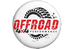 ZHIMAHOU Universal Ersatz Ersatzrad Abdeckung Offroad Offroad 4x4 Adventure Wasserdicht Reserveradabdeckung Staubdicht Reifen für Anhänger, Wohnmobil, SUV, Geländewagen Rad 17 Zoll