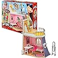 Miraculous: Tales of Ladybug & Cat Noir - 2in1 Balcony Bedroom Dolls House and Accessories Playset Bandai
