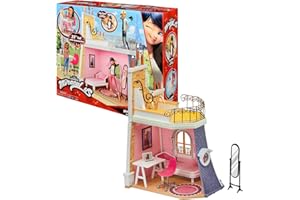Bandai - Miraculous - La Chambre de Marinette - Univers de Jeu Compatible avec Les poupées 26 cm, La Chambre de Marinette, 26 cm