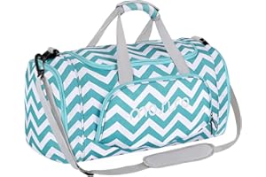MOSISO Sac de sport avec compartiment à chaussures Chevron Sport Duffel pour homme/femme Danse Voyage Weekender