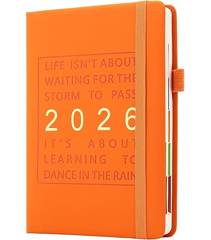 Academic Diary 2025,Leather Cover A5 Diary 2025 Day Per Page 5.7x - View #9