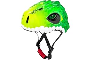 Favoto Casco da Bicicletta per Bambini Leggero - Casco Cartoon Regolabile Traspirante per Ragazzi e Ragazze Protezione di Sicurezza Skateboard Pattini Sport Outdoor