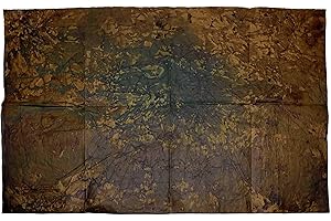 Moranduzzo Carta Roccia Lavorata a Mano, 100 x 70 cm, Multicolore