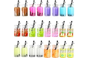 Hocadrv Bubble Tea Anhänger Milch Tee Charms Anhänger ...