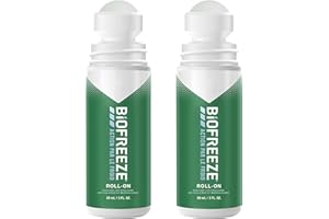 Biofreeze – Lot de 2 Roll On Action par le Froid - Soulage les douleurs musculaires et articulaires – 2 x 89ml
