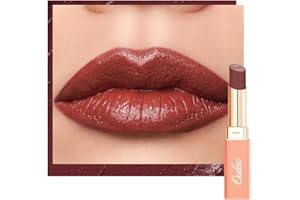 Oulac Rouge à Lèvres Satiné Mat - Terracota lèvre, Couleur Intense - Texture Douce et Glissante, Tenue Longue, Fini Satin Mat, Sans transfert, Hydratant, Maquillage Lèvres, Végan, 4,3g SG14 Blair