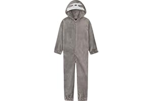 CityComfort Jumpsuit Kinder Einteiler Fleece Overall Onesie Kinder Mädchen Jungen 4-14 Jahre