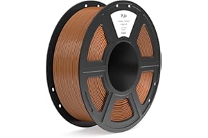 ELEGOO PLA+ Filamento 1,75mm Marrone 1KG, PLA Plus ad Alta Resistenza per Stampanti 3D, Precisione Dimensionale +/- 0,02mm, Bobina da 1kg (2,2lbs) Compatibile con la Maggior Parte delle Stampante 3D